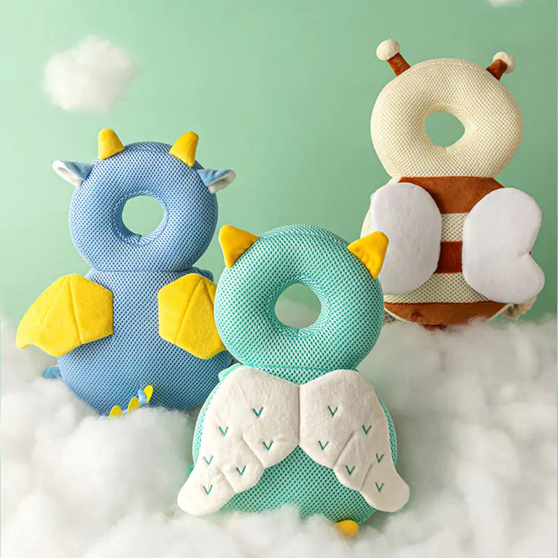 Baby Safety Pillow designed to support head and neck, preventing flat head syndrome and ensuring comfortable, safe sleep for infants.