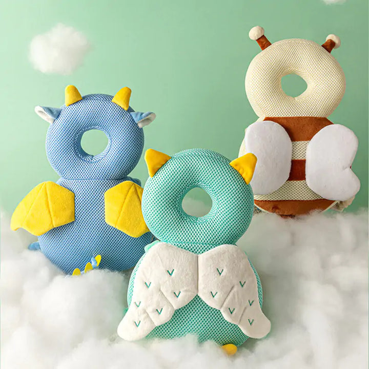 Baby Safety Pillow designed to support head and neck, preventing flat head syndrome and ensuring comfortable, safe sleep for infants.
